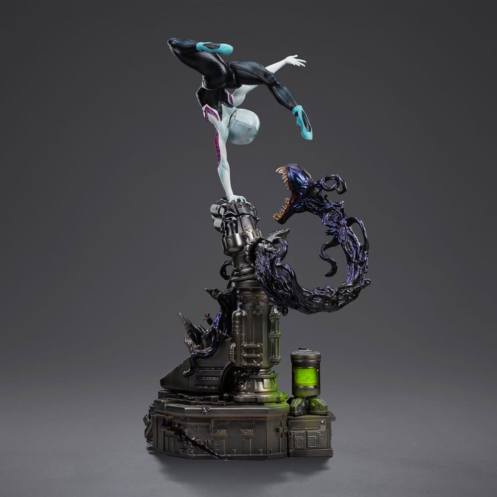 Spider-Man vs Villains Art Scale Statue 1/10 Ghost Spider Diorama 34 cm