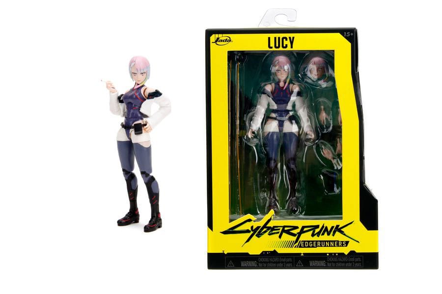 Cyberpunk: Edgerunners Diecast Mini Figure Lucy 15 cm