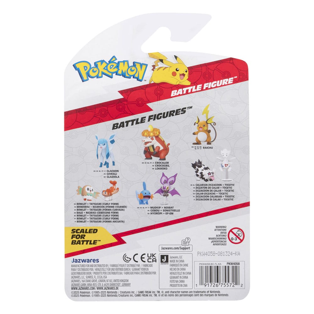 Pokémon Battle Figure Raichu 5 cm