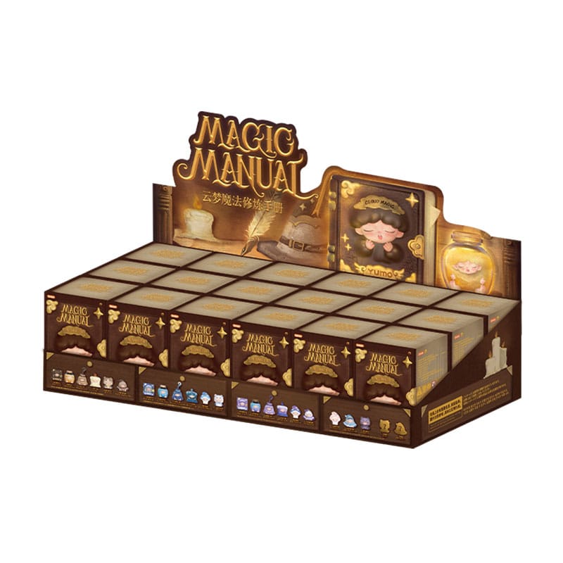 Yumo: Magic Manual Mini Series Blind Box figure 5 cm Display (18)