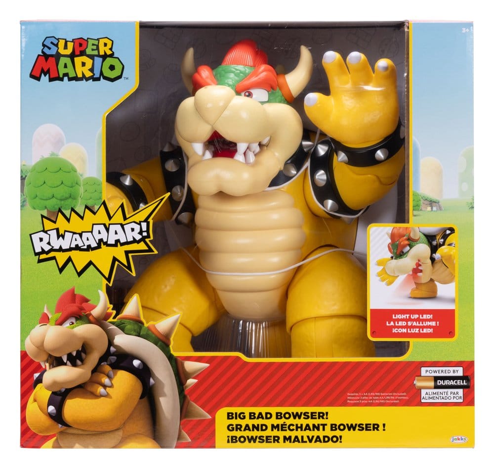 Super Mario Action Figure Big Bad Bowser 30 cm