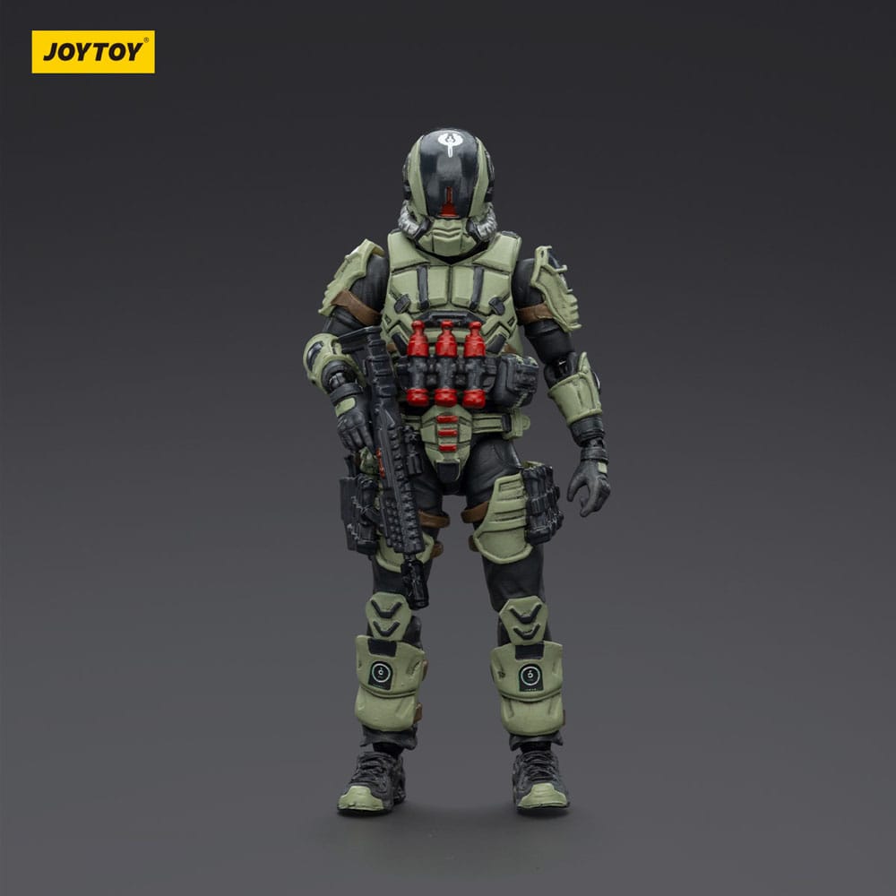 Steel Ride Corps Dark Source Action Figur Assaulter Marco 7 cm