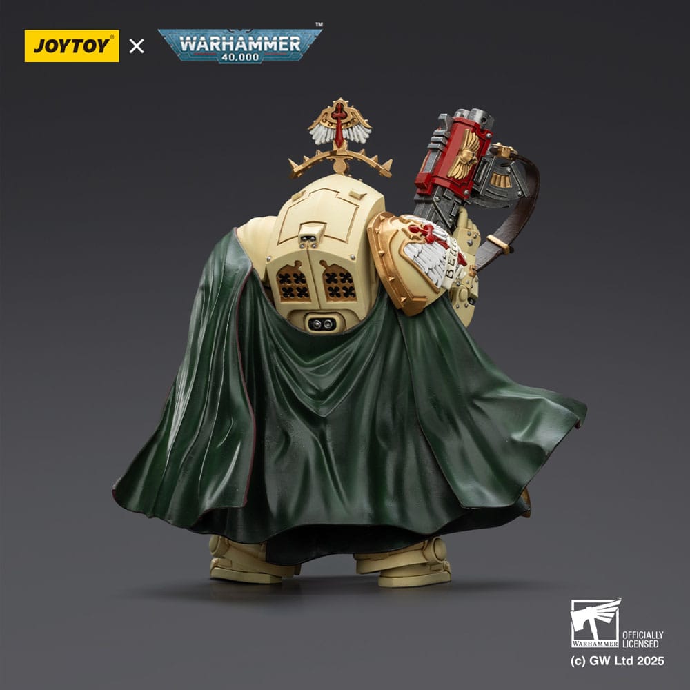 Warhammer 40,000: Dark Angels Action Figure Belial Grand Master of The Deathwing With the Sword of Silence and Storm Bolter 14 cm