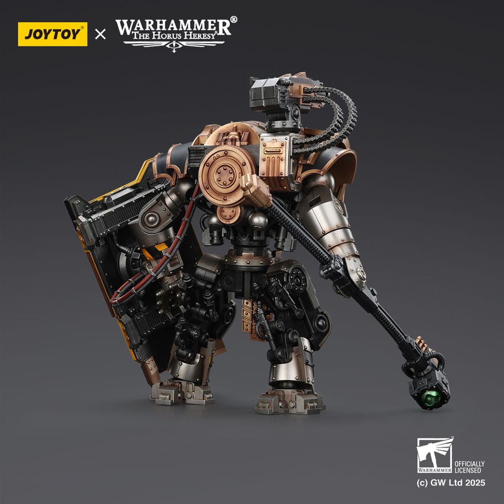 Warhammer The Horus Heresy Action Figure Iron Warriors Iron Circle Domitar-Ferrum Class Battle-automata with Karceri Battle Shield 24 cm
