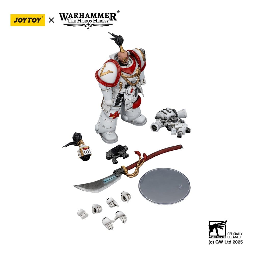 Warhammer The Horus Heresy Action Figure White Scars Legion Praetor 12 cm