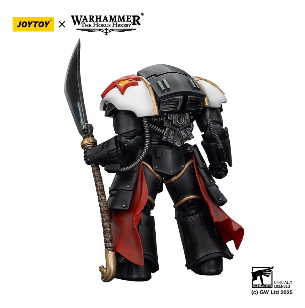 Warhammer The Horus Heresy Action Figure White Scars Ebon Keshig Terminator 1 with Power Glaive 13 cm