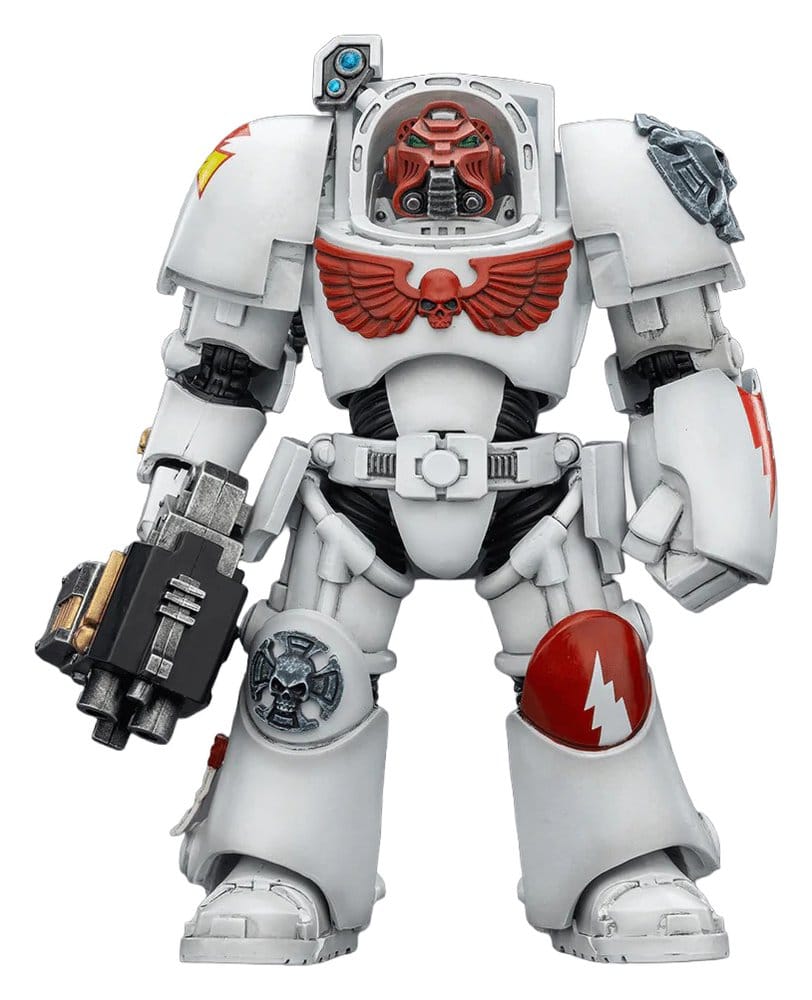 Warhammer 40,000 Action Figure White Scars Terminator 2 with Power Fist and Storm Bolter 14 cm
