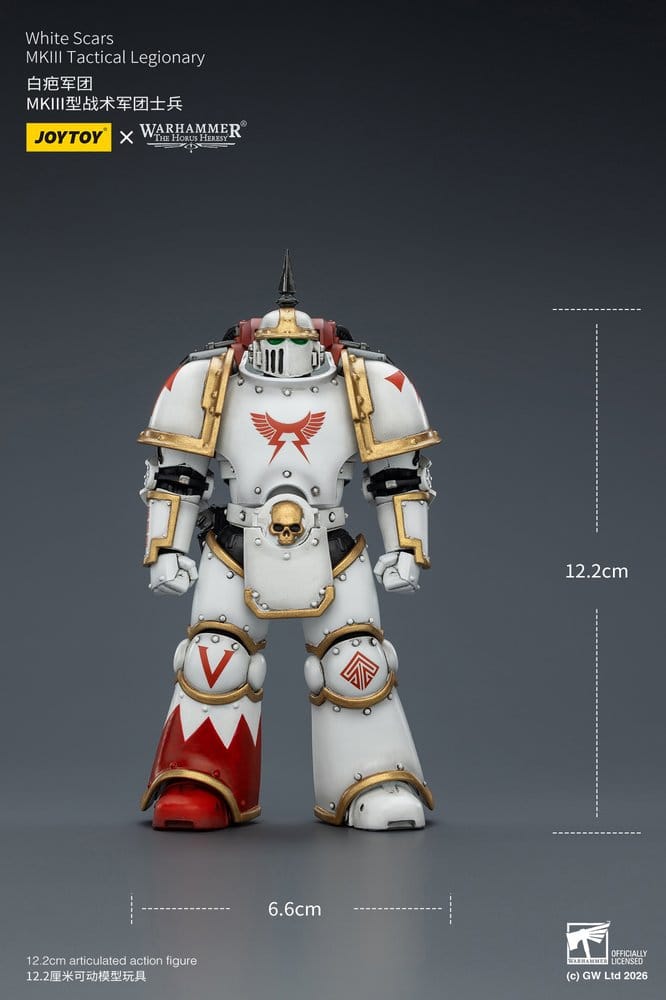 Warhammer The Horus Heresy Action Figure White Scars MKIll Tactical Legionary 12 cm
