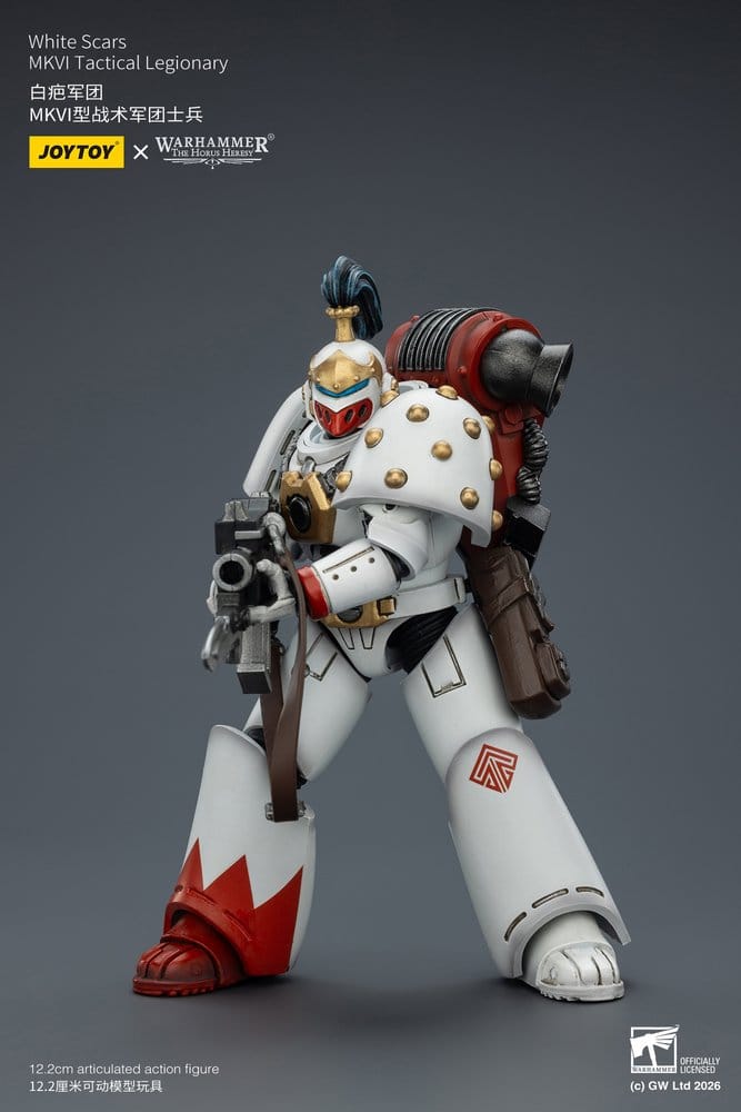 Warhammer The Horus Heresy Action Figure White Scars MKVI Tactical Legionary 12 cm