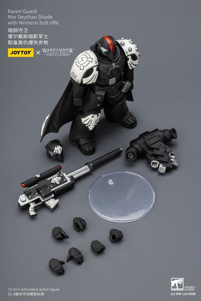 Warhammer 40,000 Action Figure Raven Guard Mor Deythan Shade 12 cm