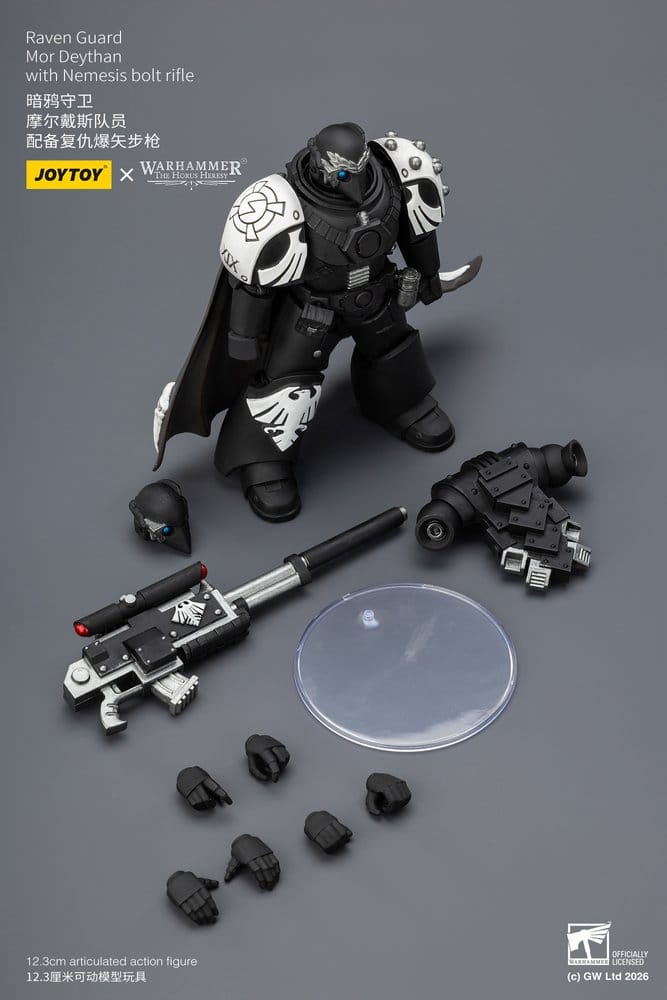 Warhammer 40,000 Action Figure Raven Guard Mor Deythan 12 cm