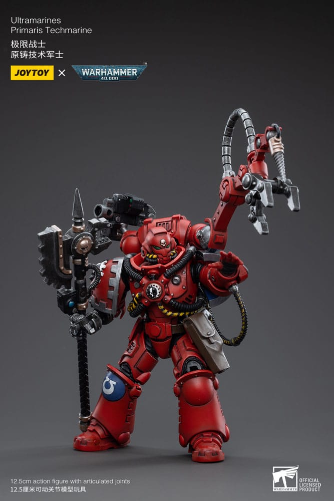 Warhammer 40k Action Figure 1/18 Ultramarines Primaris Techmarine 12 cm