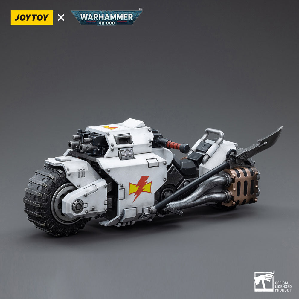 Warhammer 40k Vehicle 1/18 White Scars Raider-pattern Combat Bike 22 cm
