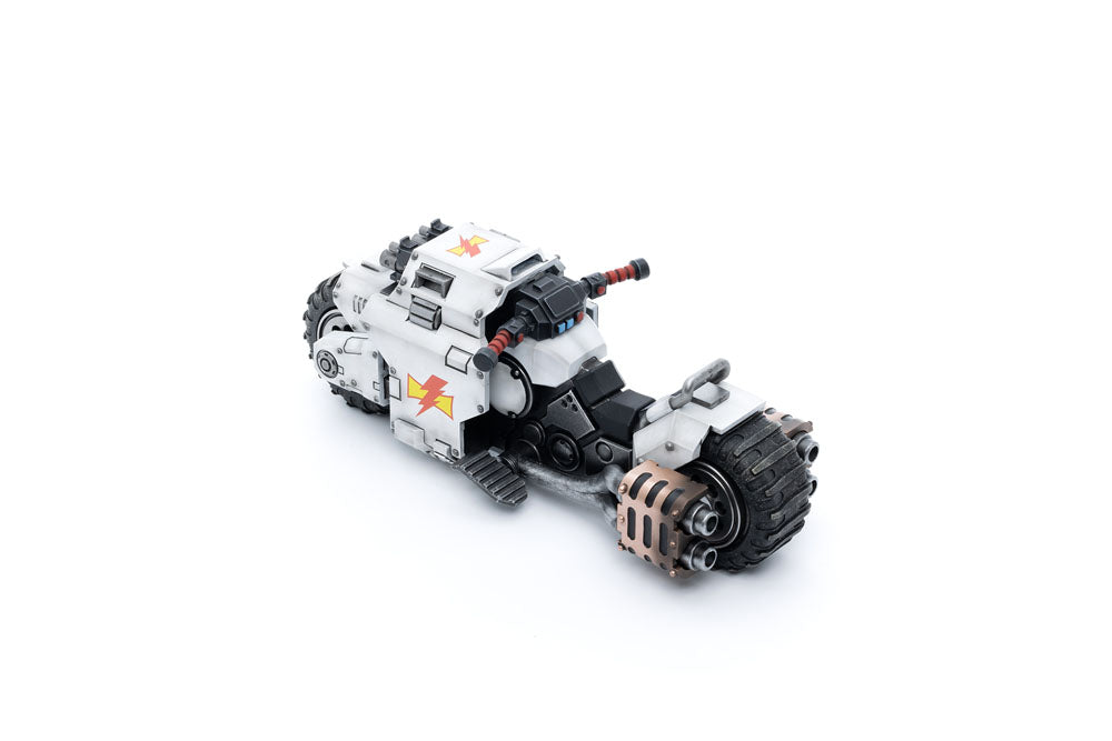 Warhammer 40k Vehicle 1/18 White Scars Raider-pattern Combat Bike 22 cm