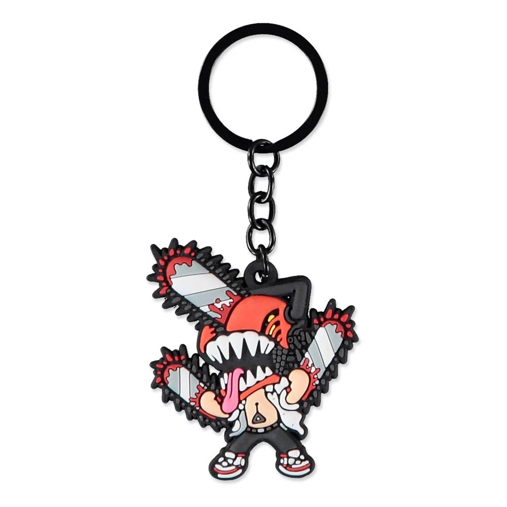 Chainsaw Man Rubber Keychain Chainsaw Man