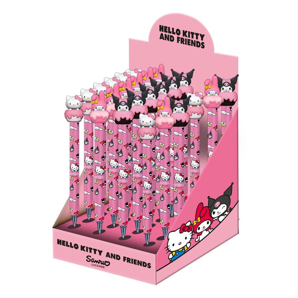 Hello Kitty Erasable gel pen Display (24)