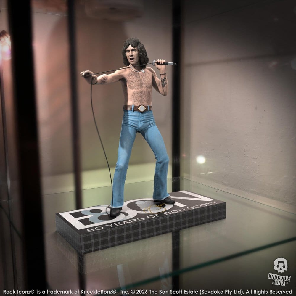 AC/DC Rock Iconz Bon Scott III 22 cm