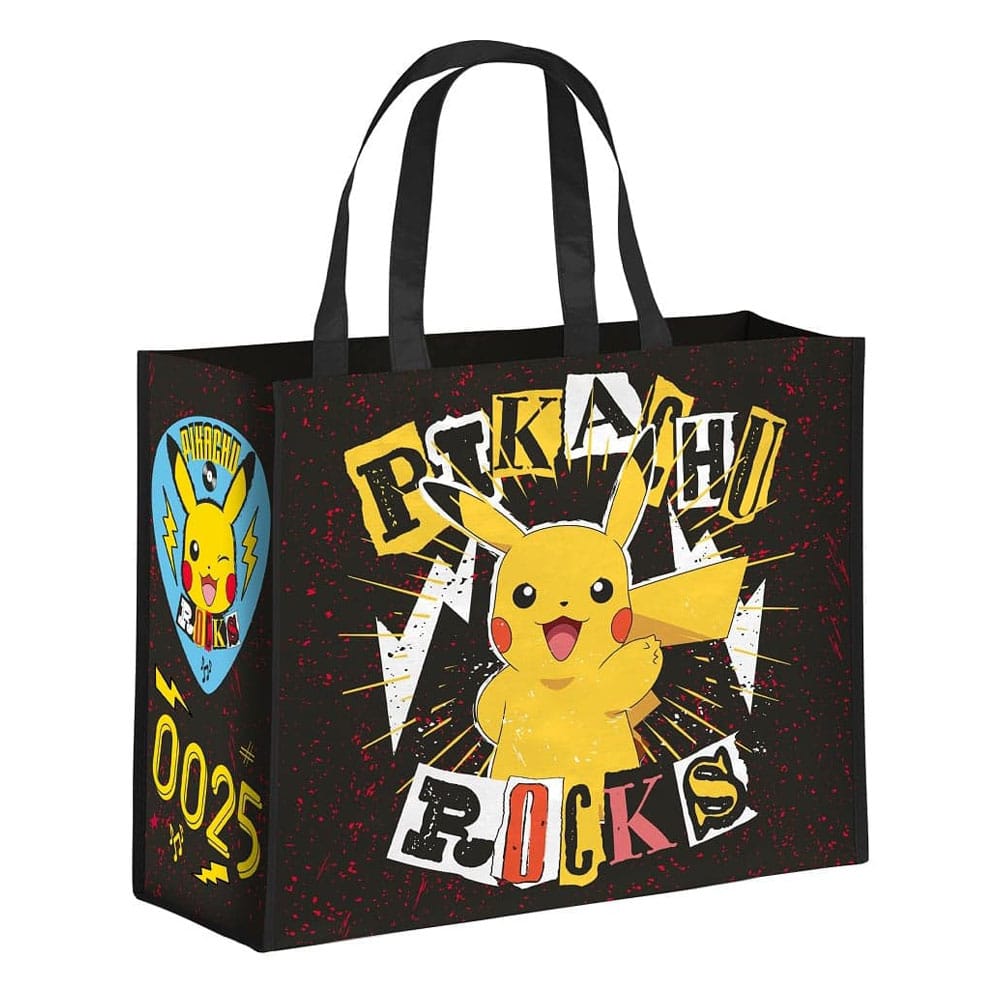 Pokemon Shopping Bag Pikachu Rocks