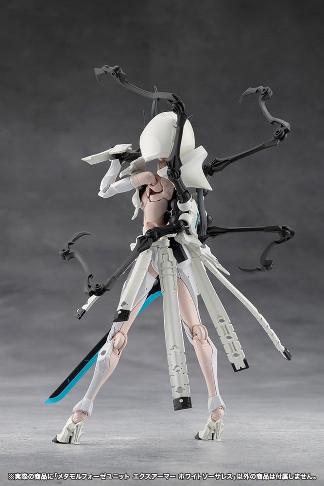 Megalomaria Unlimited Universe Plastic Model Kit Accessory Set Metamorphose Unit Exarmor White Sorceress