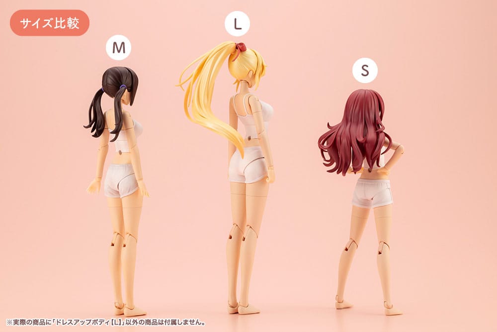 Sousai Shojo Teien Accessory Set for 1/10 Action Figures Dress Up Body Size L