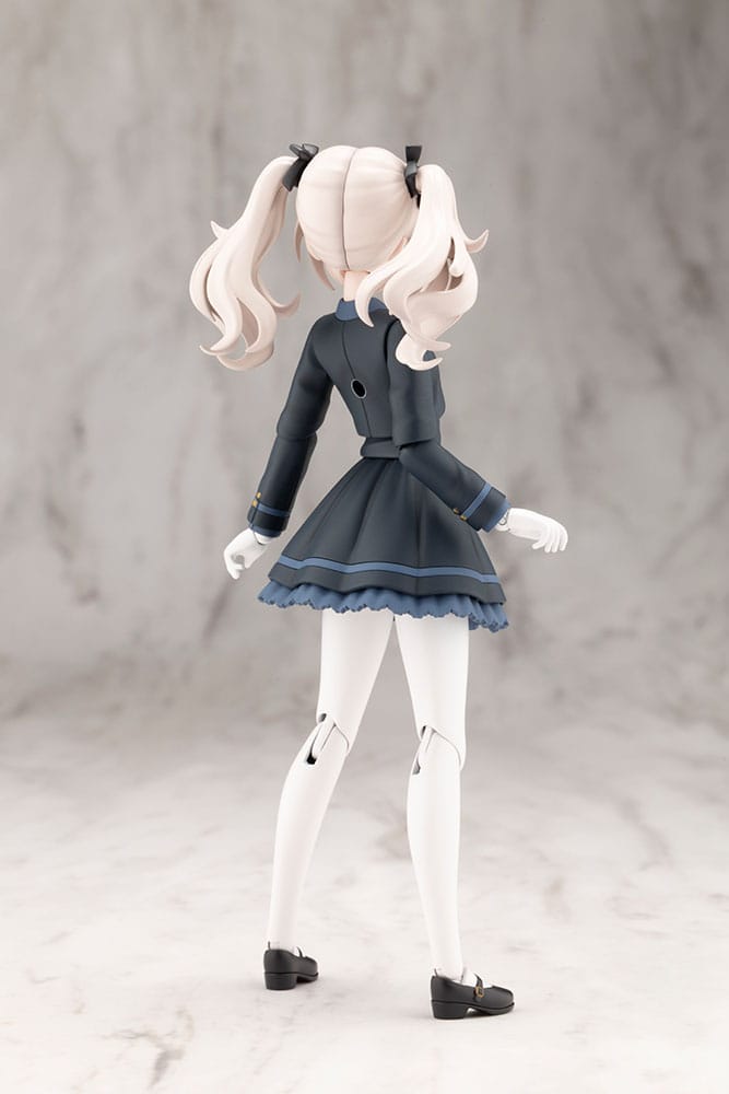 Sousai Shojo Teien Plastic Model Kit 1/10 Emma Koishikawa Nocturne with Honda AB12 Motocompo 14 cm