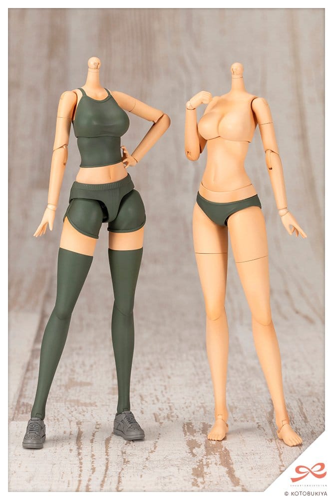 Sousai Shojo Teien Plastic Model Kit 1/10 Training Wolf 16 cm