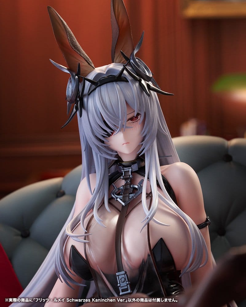 Azur Lane PVC Statue 1/7 Fritz Rumey Schwarzes Kaninchen Ver. 23 cm