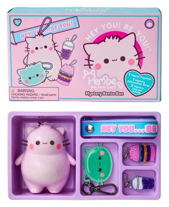 Pembe Keyrings Blind Box Bento Box Display 8 cm (8)