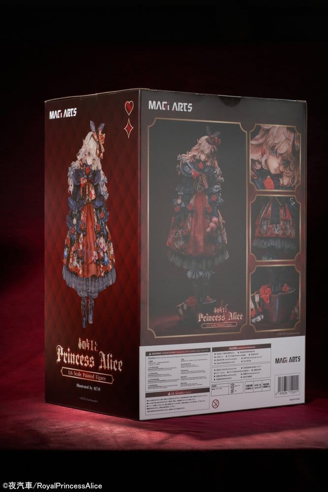 Original Character PVC Statue 1/6 Red Queen and Princess Alice 29 cm