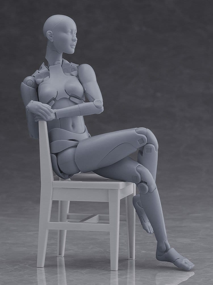 Figma Action Figure Nishimura Style Drawing Doll Olive Gray 21 cm