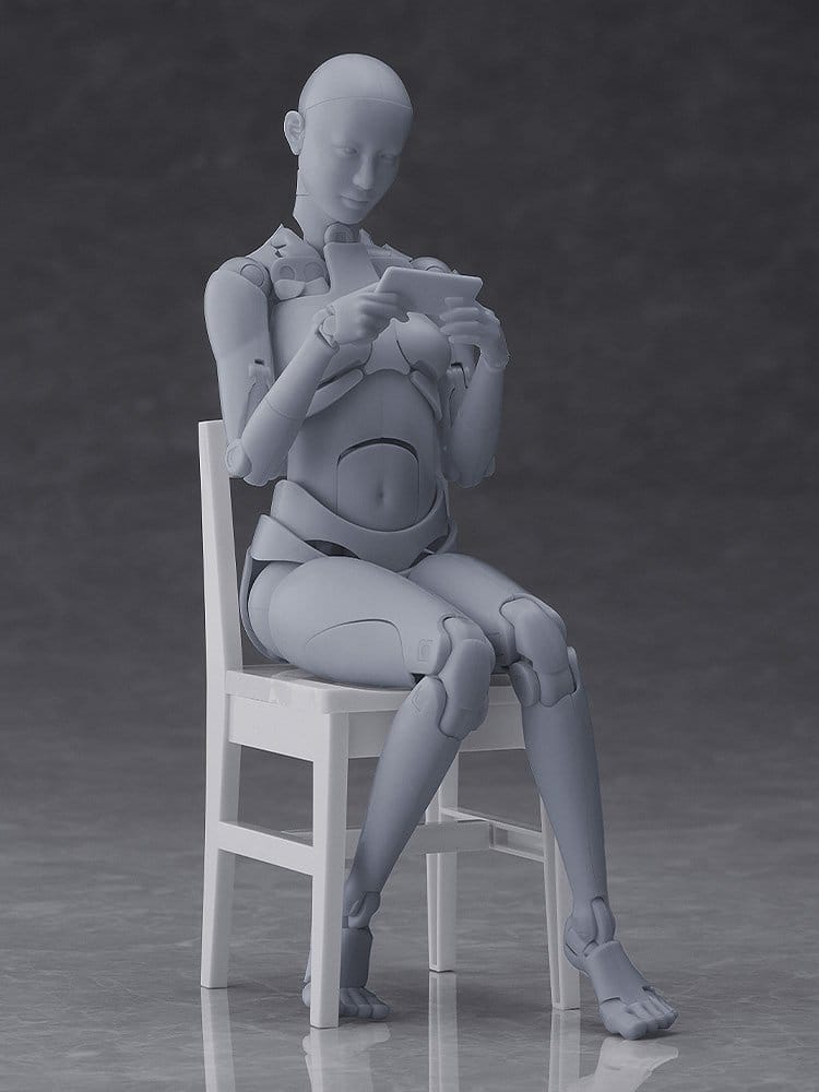 Figma Action Figure Nishimura Style Drawing Doll Olive Gray 21 cm