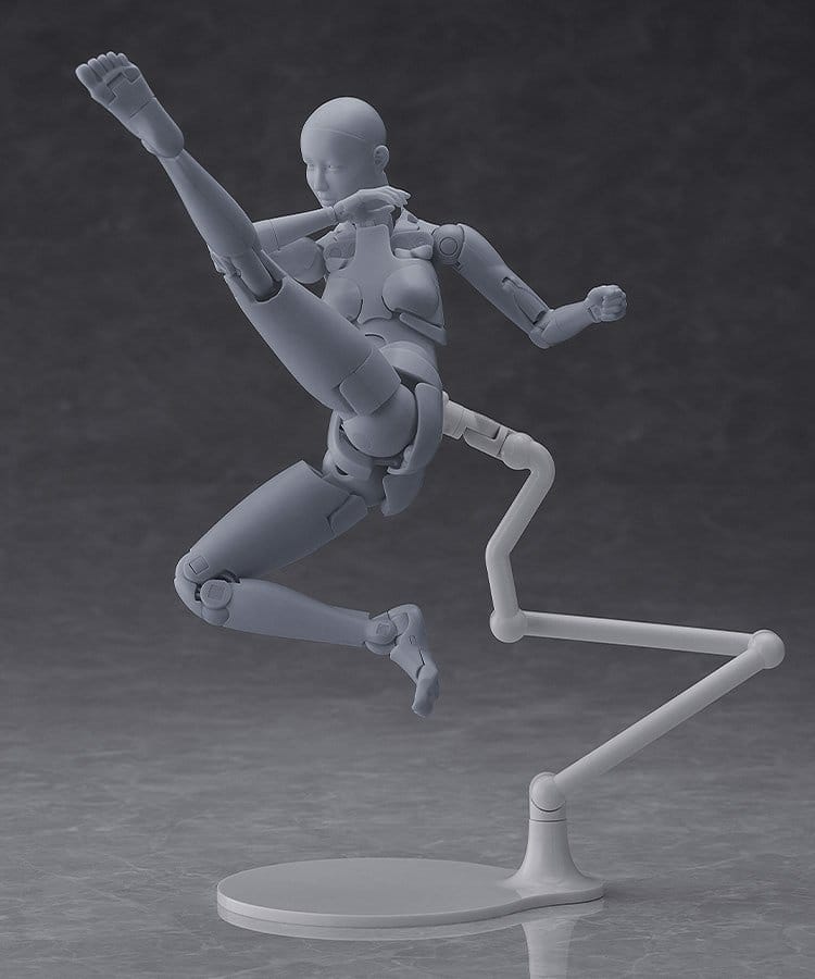 Figma Action Figure Nishimura Style Drawing Doll Olive Gray 21 cm