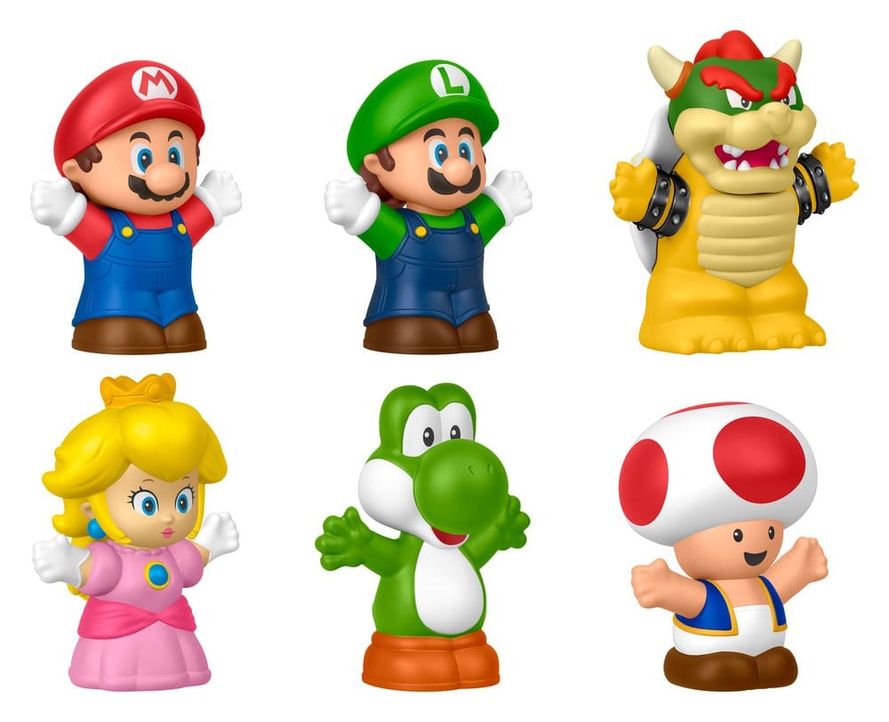 My Mario Little People Collector Mini Figure 6-Pack 7 cm