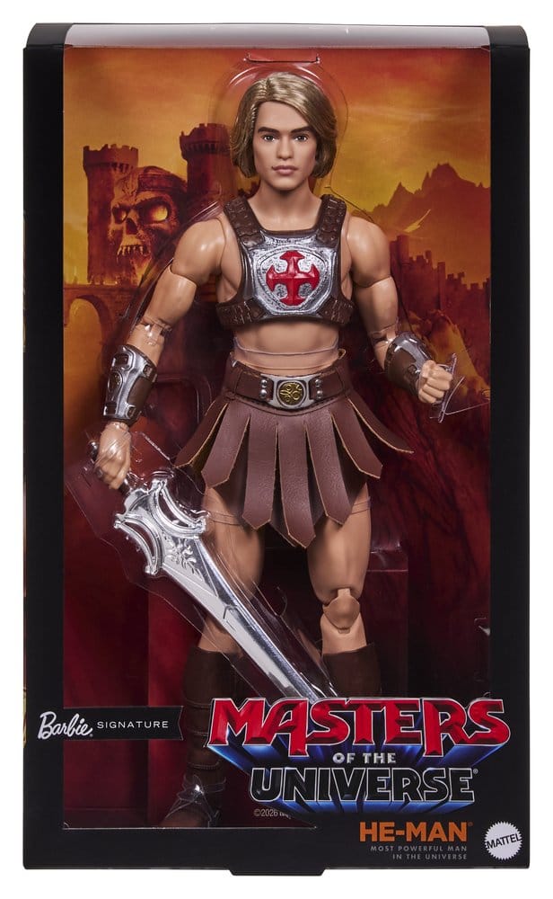 Masters of the Universe Movie 2026 Barbie Signature Doll He-Man 30 cm