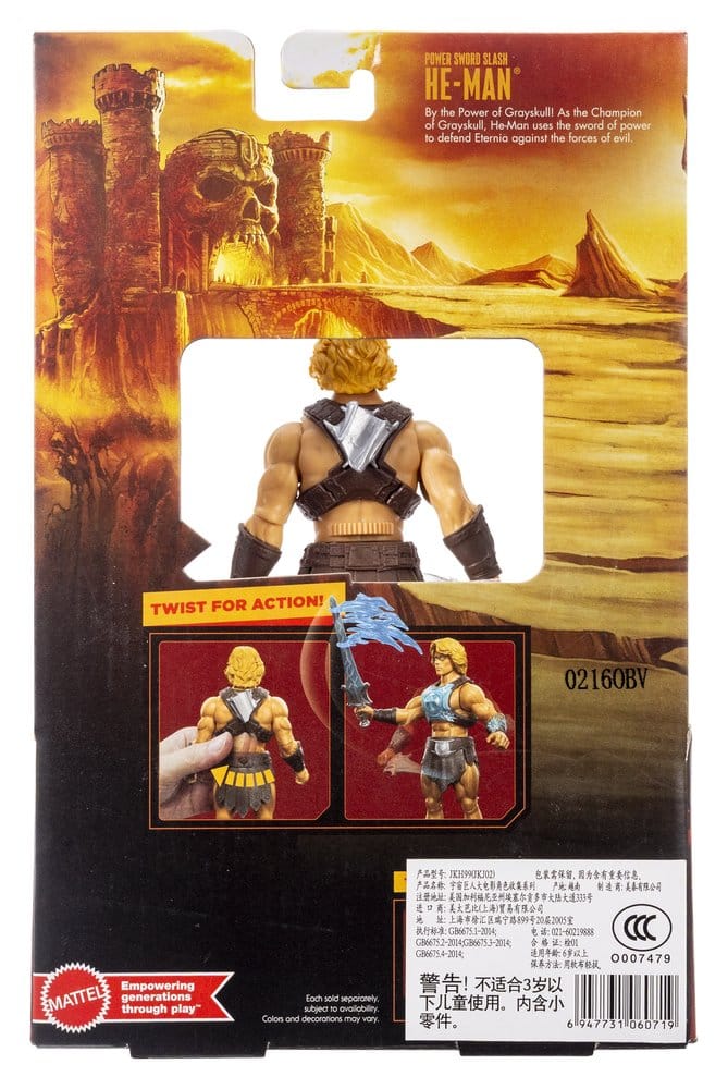 Masters of the Universe 2026 Movie Feature Action Figure He-Man 14 cm