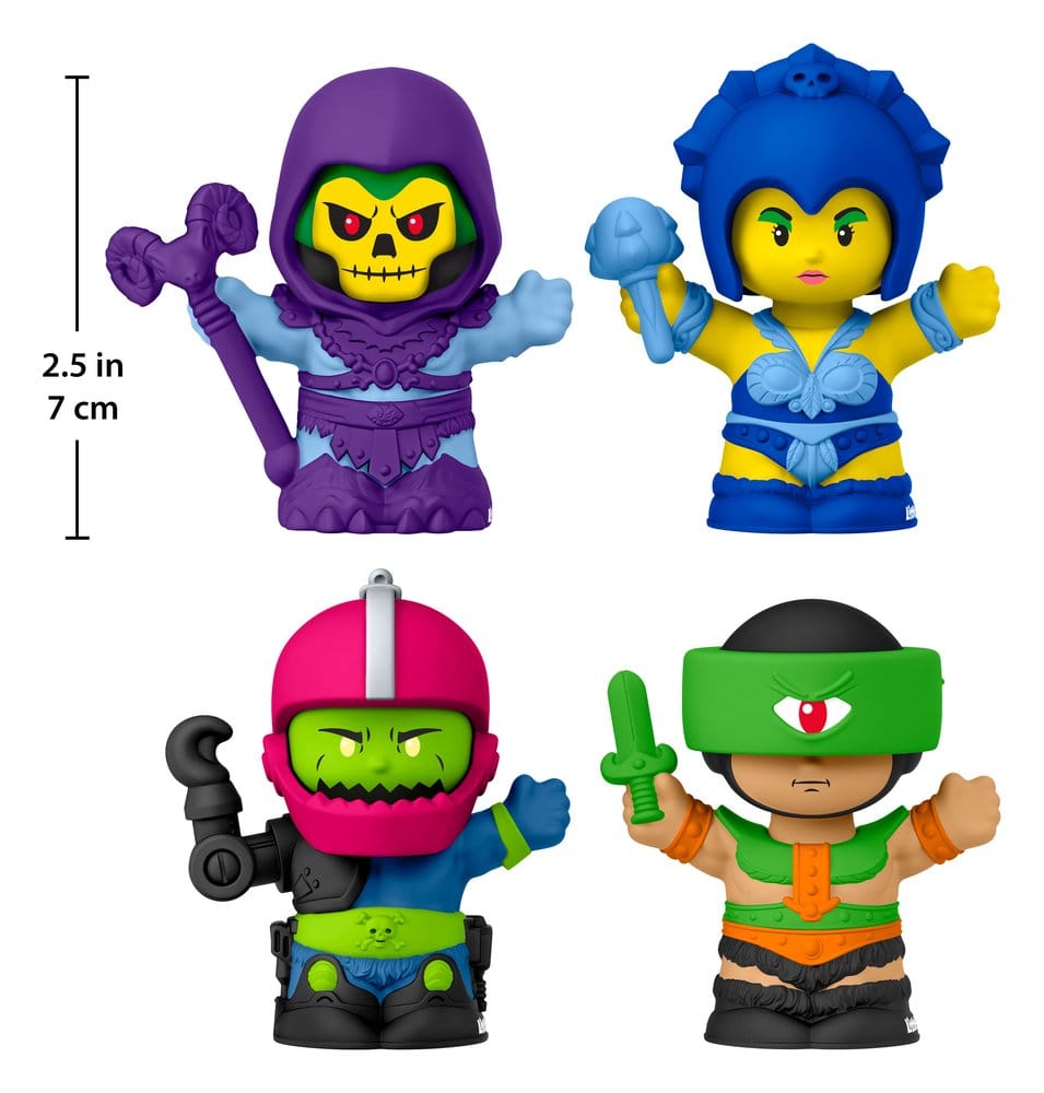 Masters of the Universe Little People Collector Mini Figure 4-Pack Evil Warriors 7 cm
