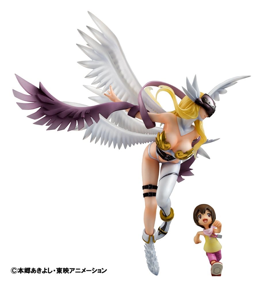 Digimon Adventure Precious G.E.M. Series PVC Statue Angewomon & Hikari Yagami 22 cm