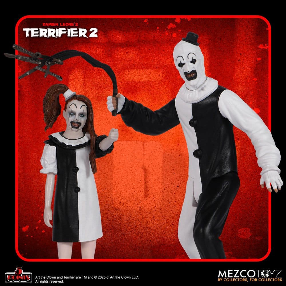 Terrifier 2 5 Points Action Figures 10 cm Assortment (16)