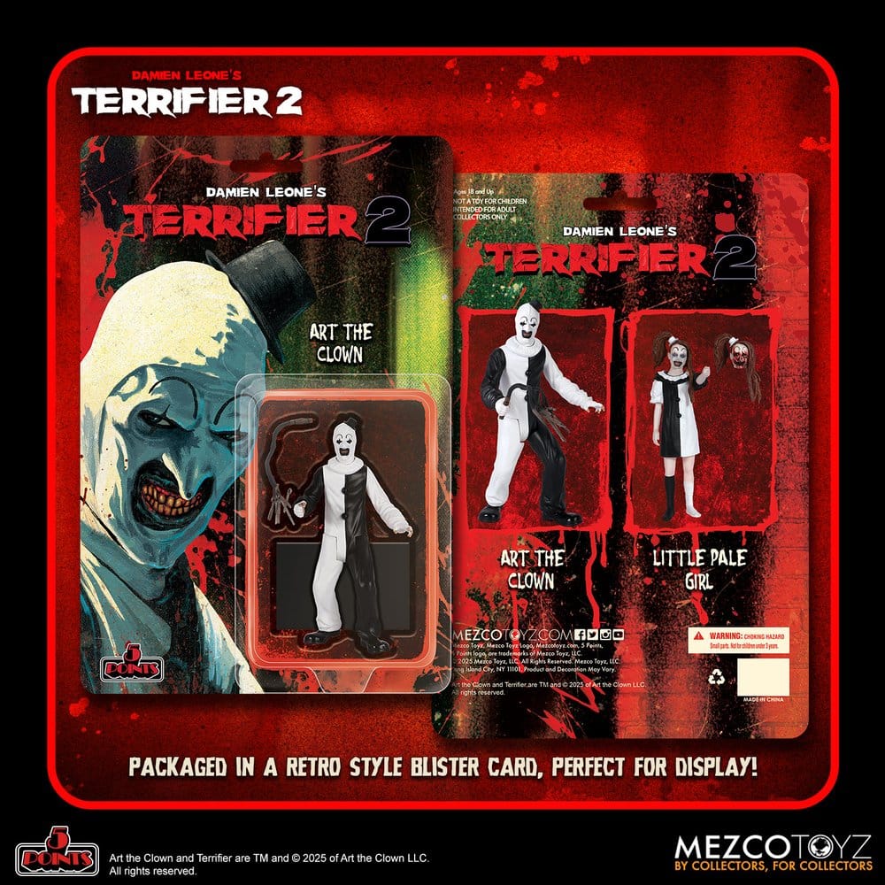 Terrifier 2 5 Points Action Figures 10 cm Assortment (16)