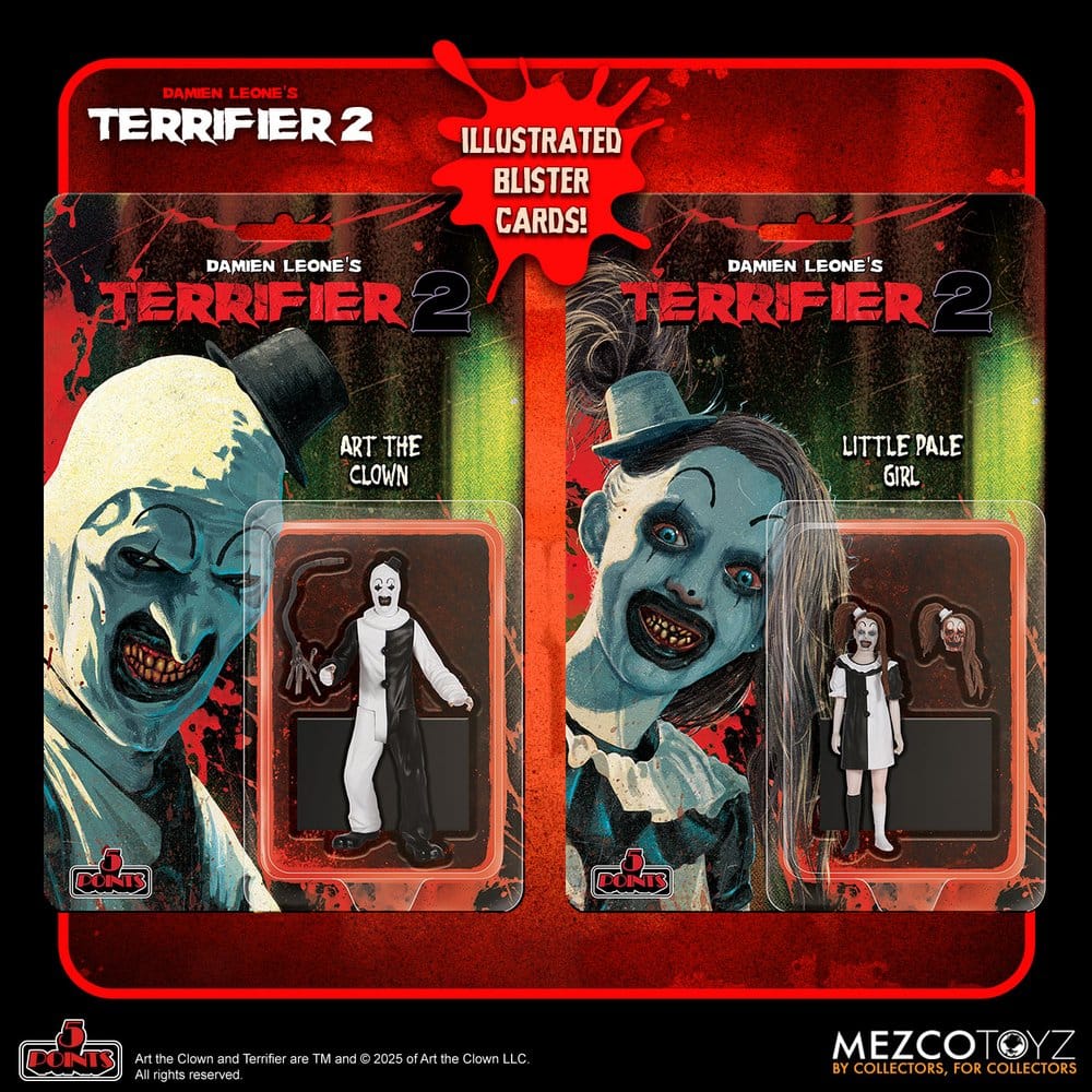 Terrifier 2 5 Points Action Figures 10 cm Assortment (16)
