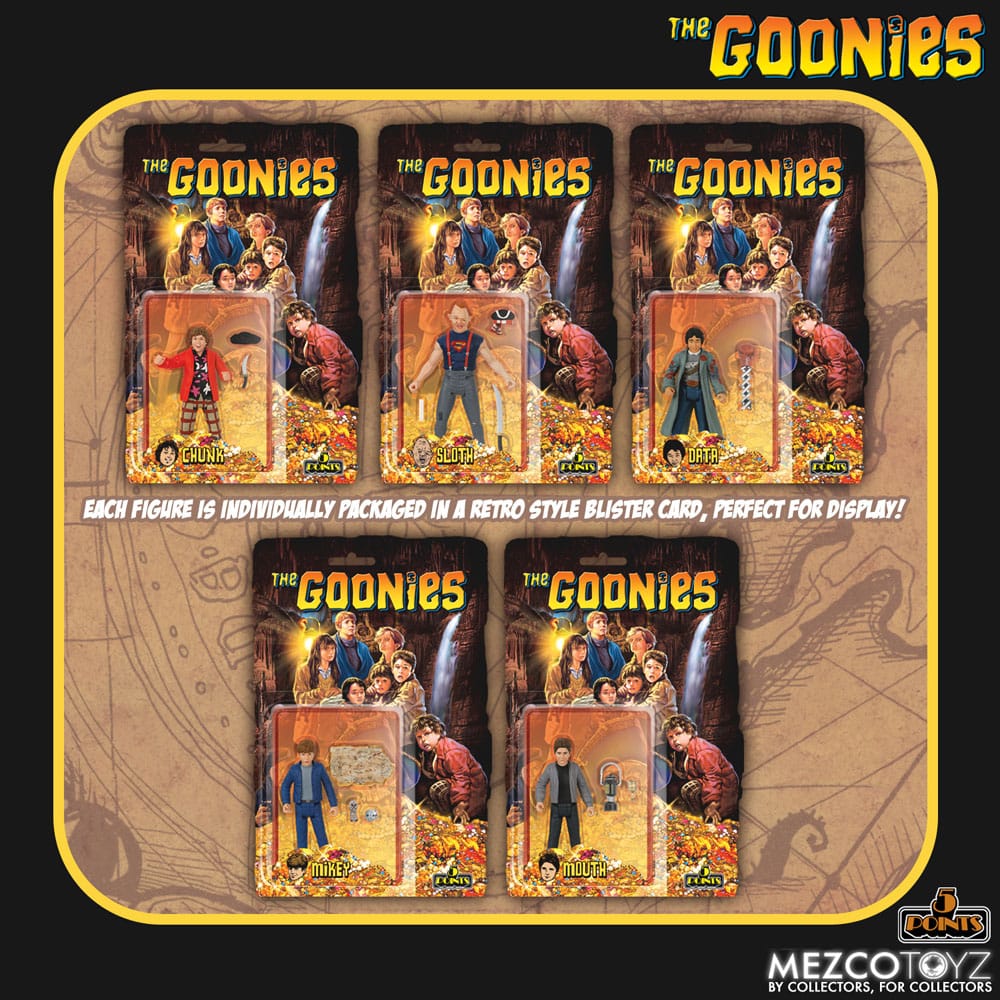 The Goonies 5 Points Action Figures 9 cm Assortment (20)