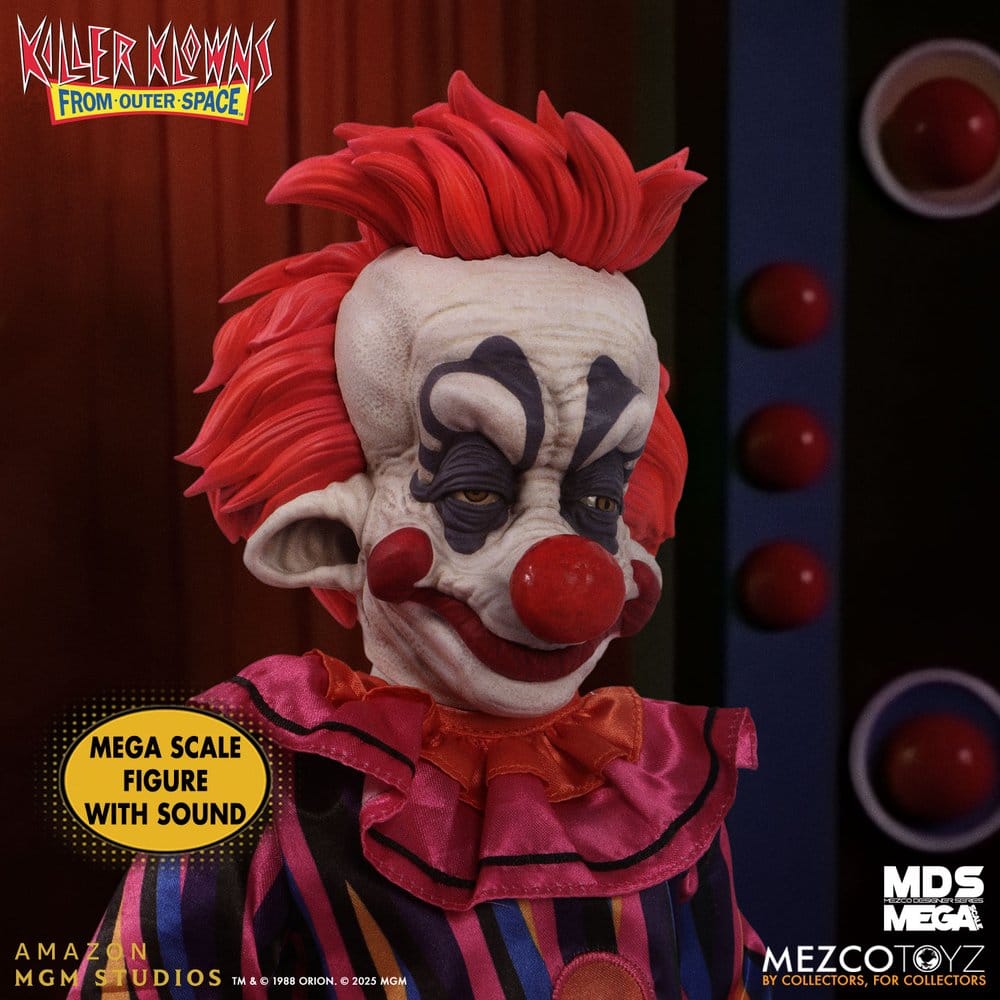 Killer Klowns from Outer Space MDS Mega Scale Plush Doll Rudy 38 cm