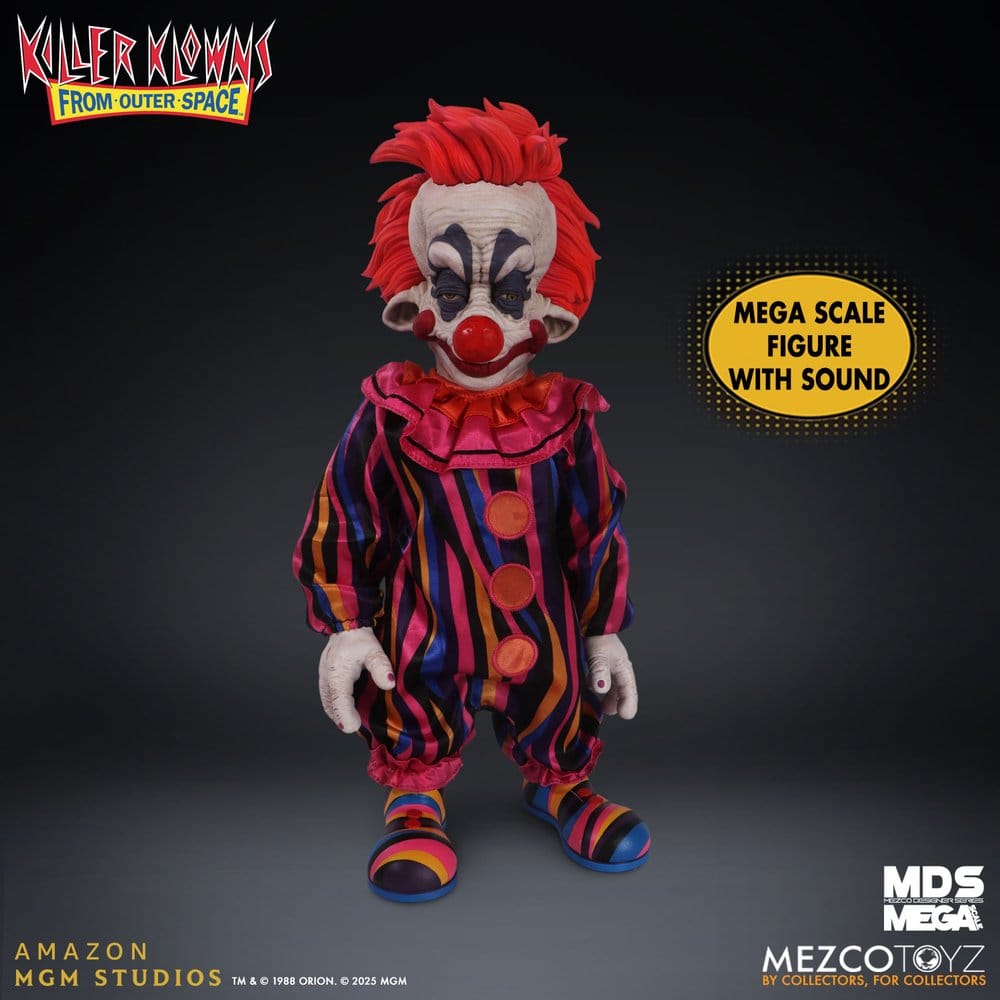 Killer Klowns from Outer Space MDS Mega Scale Plush Doll Rudy 38 cm