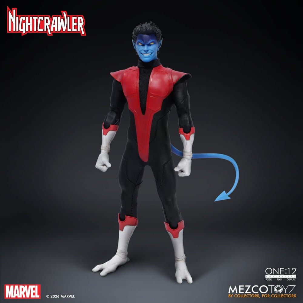 Marvel X-Men One:12 Collective Action Figure 1/12 Nightcrawler 16 cm