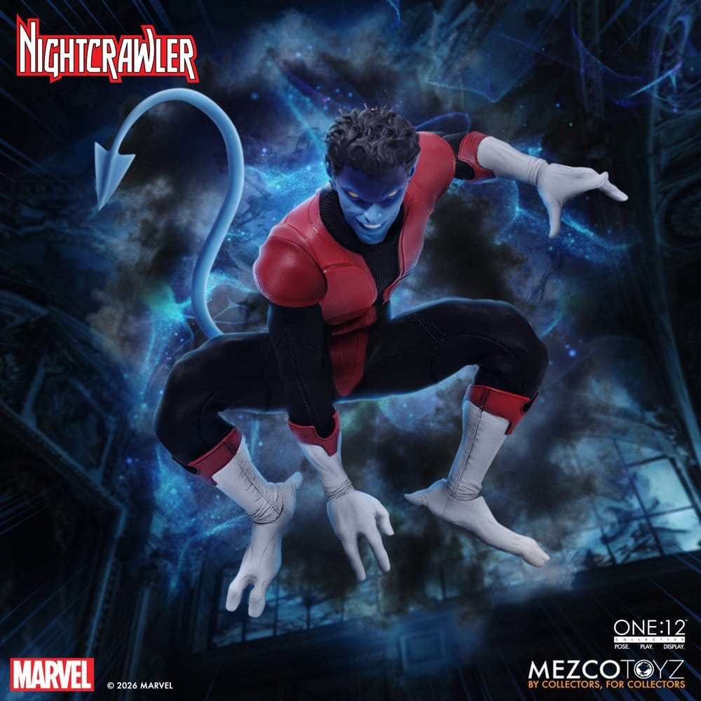 Marvel X-Men One:12 Collective Action Figure 1/12 Nightcrawler 16 cm