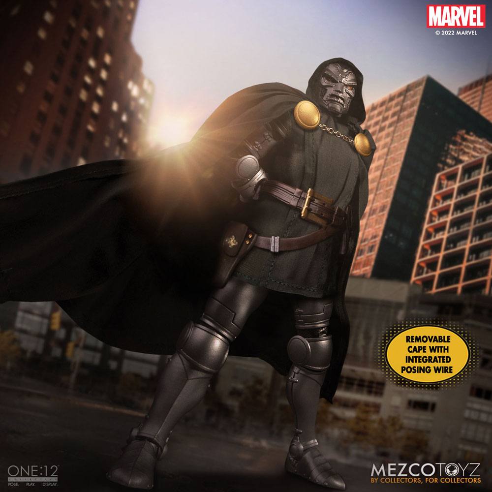 Marvel Action Figure 1/12 Doctor Doom 17 cm