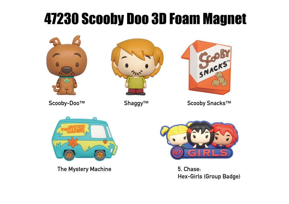 Scooby-Doo blind pack Series 1 Display (12)