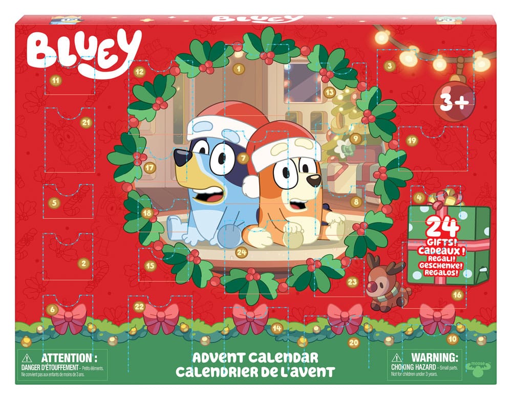 Bluey Advent Calendar Mini Figures