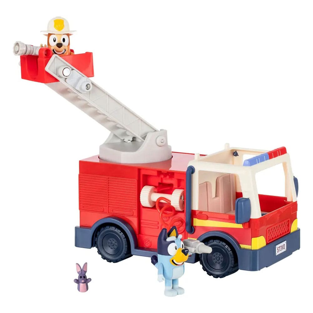Bluey Mini Figure Playset Bluey Firedruck