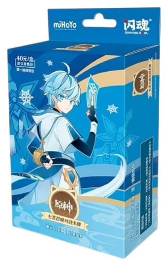 Genshin Impact Trading Card Game - Pre-Build Starter Deck 07 - Chongyun - Series 1 *Chinese Version*